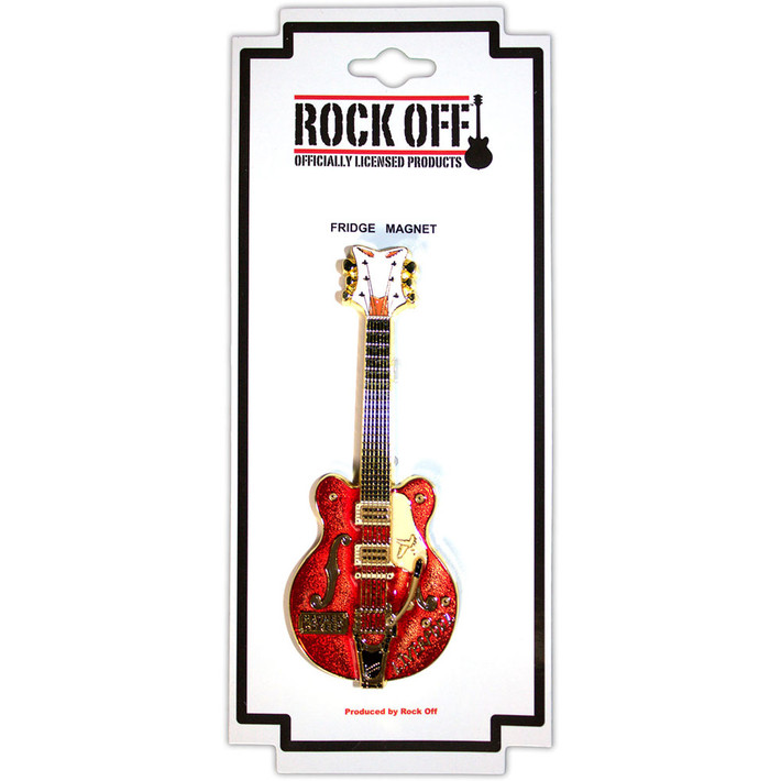 Rock Off 'Mathew Street Rust Guitar' Premium Fridge Magnet