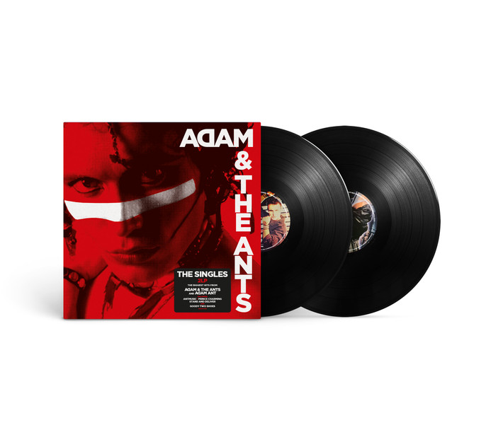 Adam Ant 'The Singles' 2LP Black Vinyl