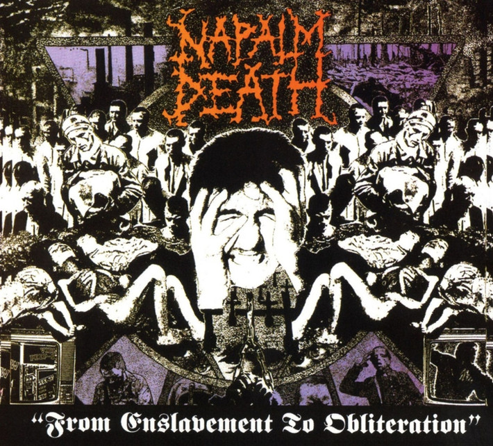 Napalm Death 'From Enslavement To Obliteration' (FDR Remaster) CD