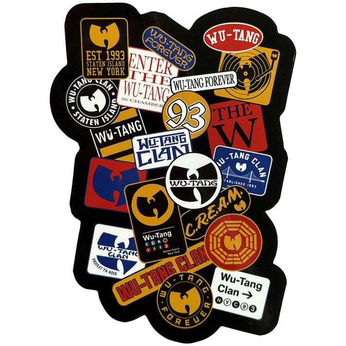 Wu-Tang Clan 'Badges' Sticker