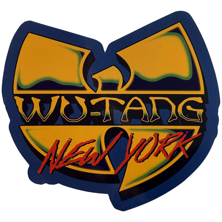 Wu-Tang Clan 'New York Logo Blue' Sticker