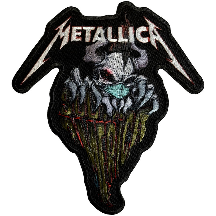 Metallica 'Squindo South American Tour' Iron On Woven Patch