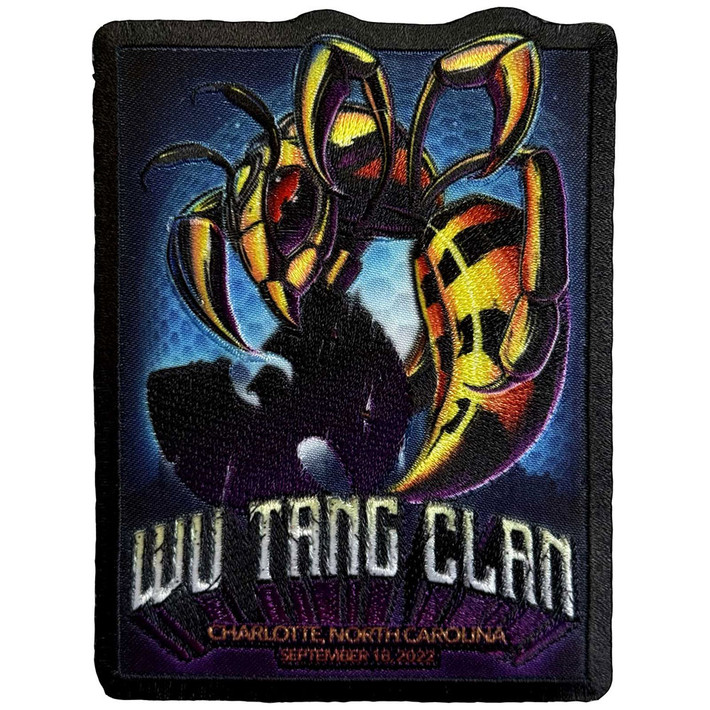 Wu-Tang Clan 'Charlotte' Iron On Woven Patch