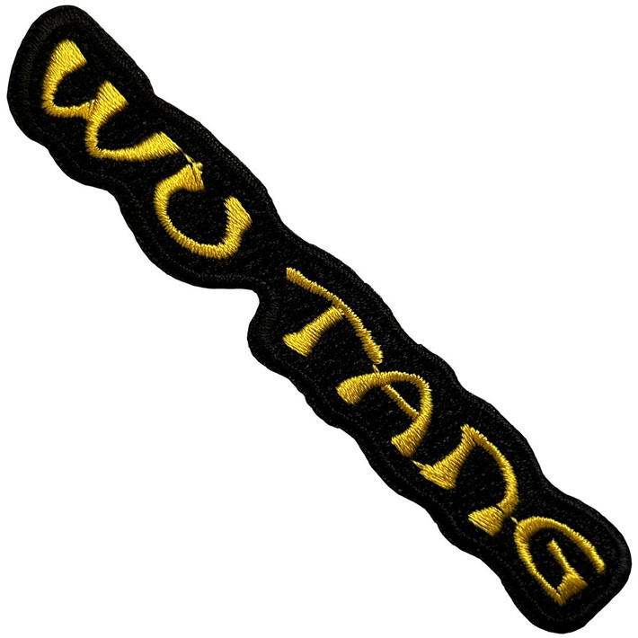 Wu-Tang Clan 'Text Logo' Iron On Woven Patch