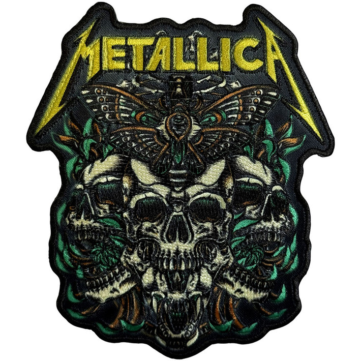 Metallica 'Moth Into Flame' Iron On Woven Patch