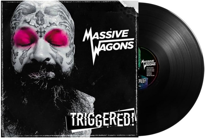 Massive Wagons 'Triggered' LP Black Vinyl