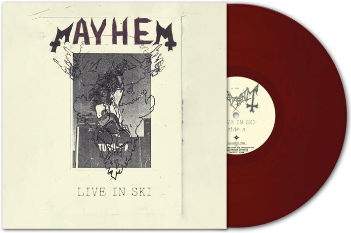 Mayhem 'Live In Ski' (RSD 2025) LP Oxblood Vinyl