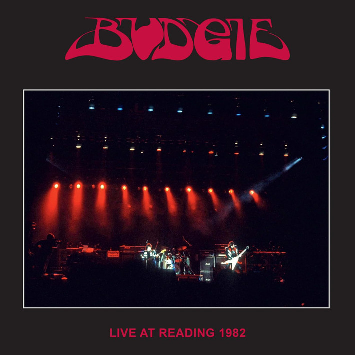 Budgie 'Live At Reading 1982' LP Black Vinyl