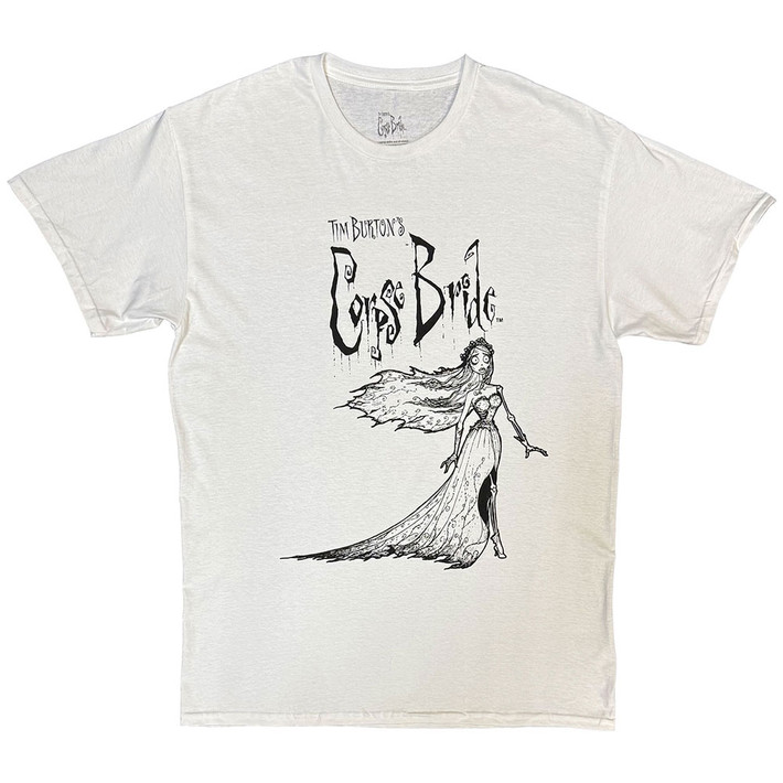 Corpse Bride 'Gown' (White) T-Shirt