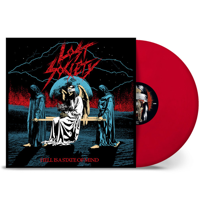 Lost Society 'Hell Is A State Of Mind' LP Transparent Red Vinyl