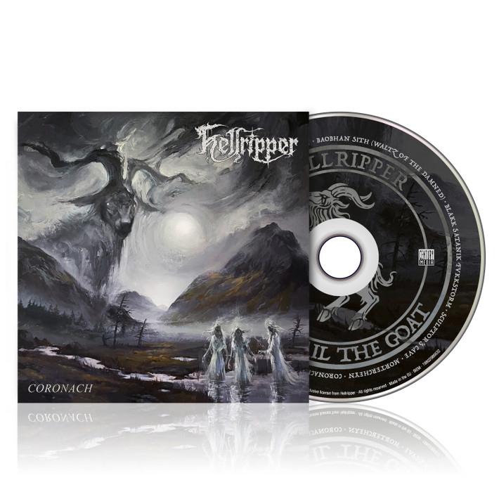 Hellripper 'Coronach' CD Jewel Case