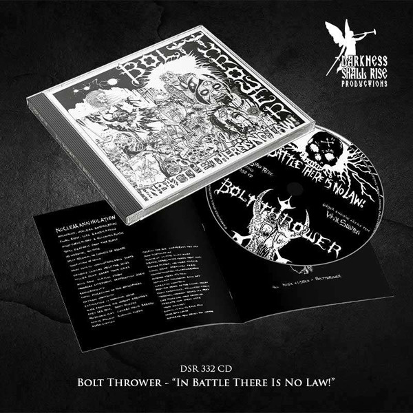 Bolt Thrower 'In Battle There Is No Law!' CD Jewel Case