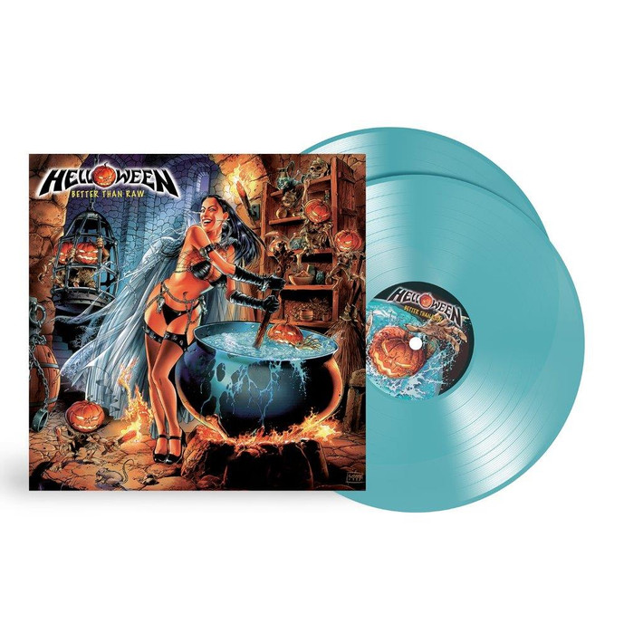 Helloween 'Better Than Raw' (Expanded Edition) 2LP Turquoise Vinyl