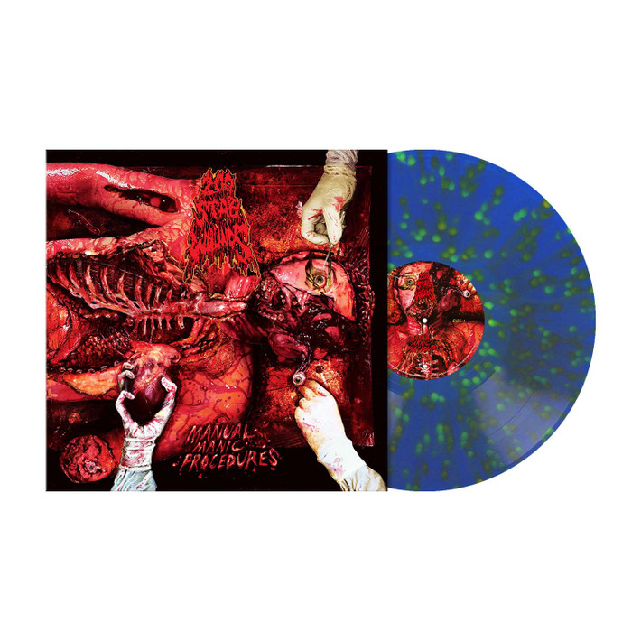 200 Stab Wounds 'Manual Manic Procedures' (Tour Edition) LP 'Putrid Mold' Blue Orange Green Splatter Vinyl