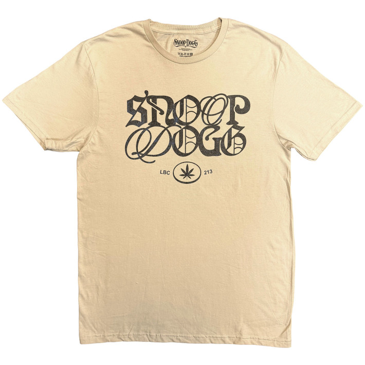 Snoop Dogg 'Lettering Mash Up' (Neutral) T-Shirt