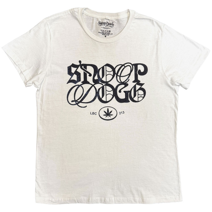 Snoop Dogg 'Lettering Mash Up' (White) T-Shirt