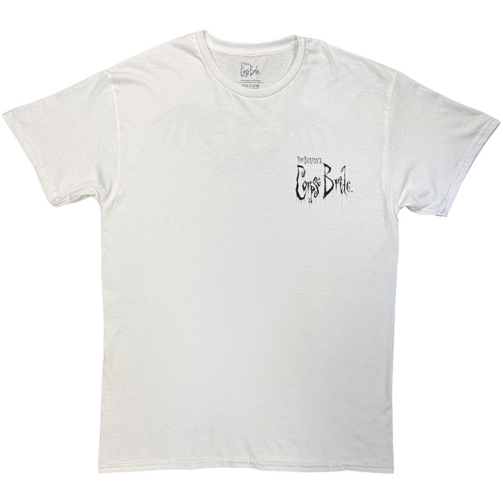 Corpse Bride 'A Tragic Tale Of Romance' (White) T-Shirt