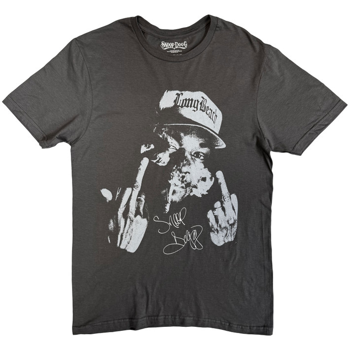 Snoop Dogg 'Blunt' (Grey) T-Shirt