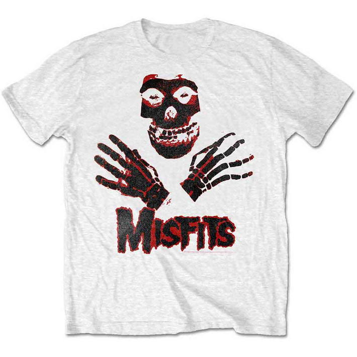 Misfits 'Hands' (White) Kids T-Shirt