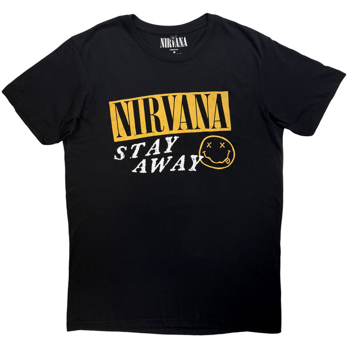 Nirvana 'Stay Away' (Black) Carbon T-Shirt