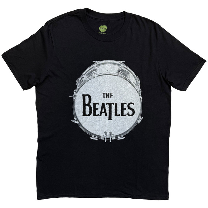 The Beatles 'Drum Black Caviar' (Black) T-Shirt