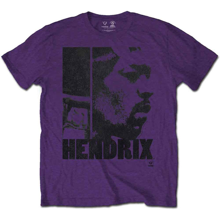 Jimi Hendrix 'Let Me Die' (Purple) T-Shirt