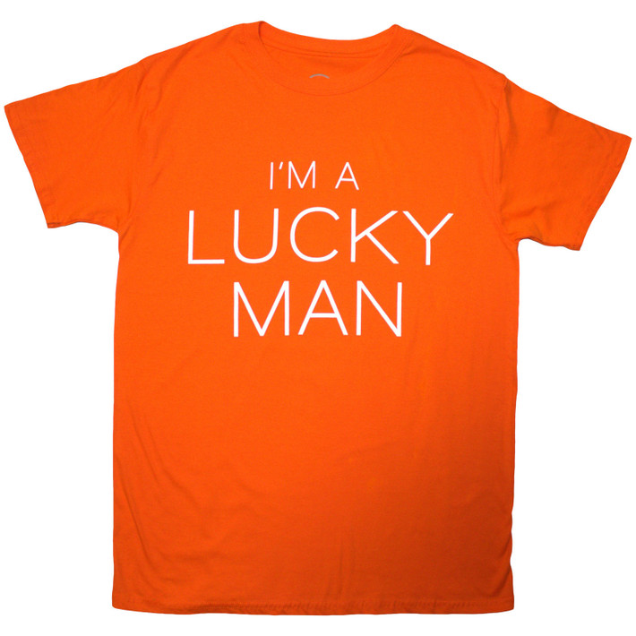 Richard Ashcroft 'Lucky Man' (Orange) T-Shirt