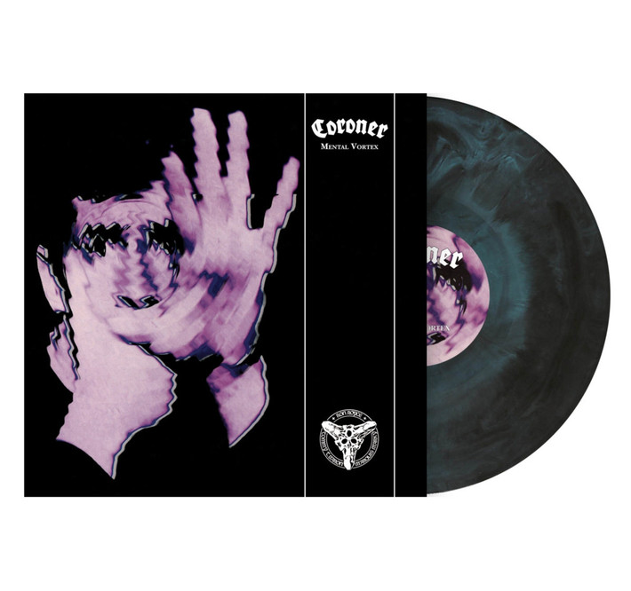 Coroner 'Mental Vortex' LP Marble Vinyl