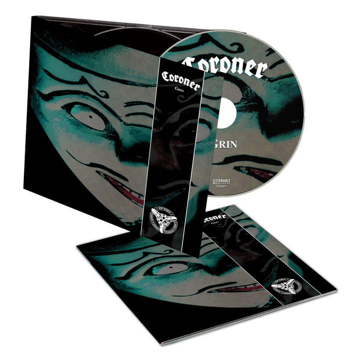 Coroner 'Grin' CD Digipack