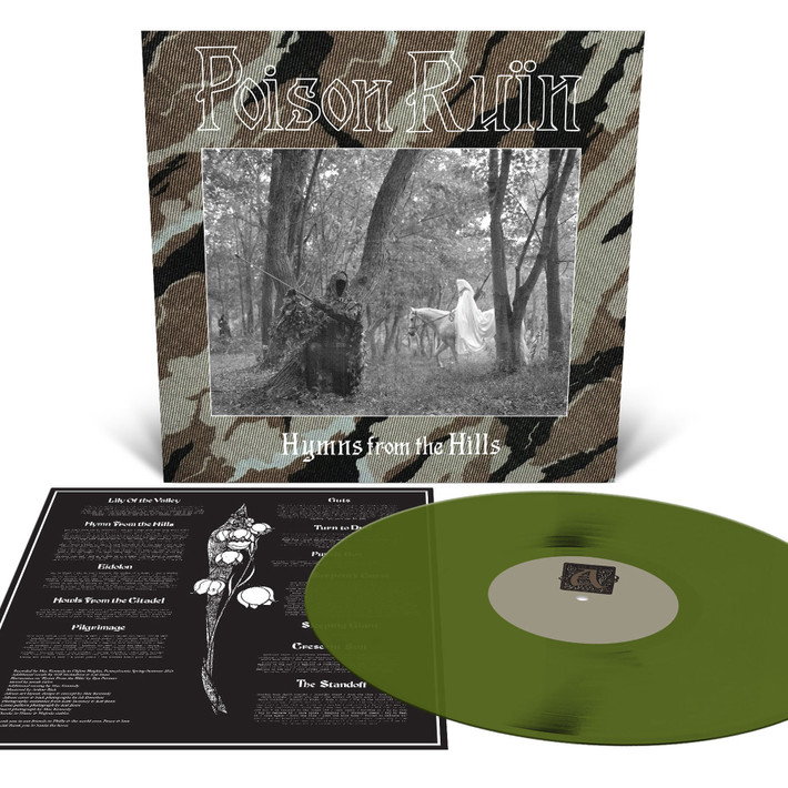 Poison Ruin 'Hymns From the Hills' LP Swamp Green Vinyl