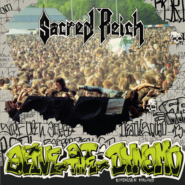 Sacred Reich 'Alive At The Dynamo' LP Clear Vinyl