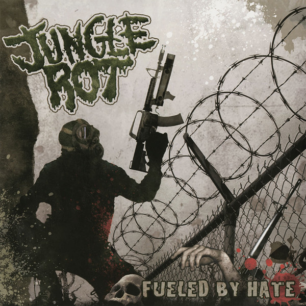 Jungle Rot 'Fueled By Hate' LP Red Vinyl