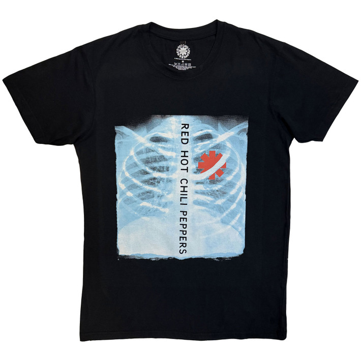 Red Hot Chili Peppers 'X-Ray' (Black) Carbon T-Shirt