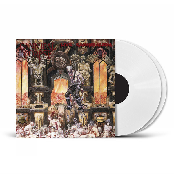 Cannibal Corpse 'Live Cannibalism' 2LP White Vinyl