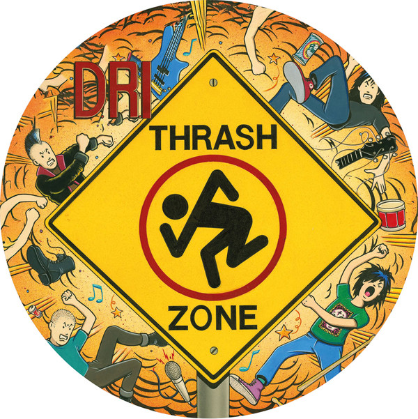 PRE-ORDER - Dirty Rotten Imbeciles 'Thrashzone' LP Picture Disc Vinyl - RELEASE DATE 12th June 2026