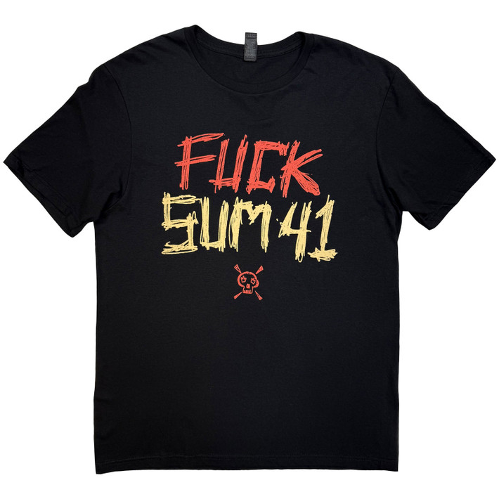 Sum 41 'Tour '24 PT.2 Fuck Sum 41' (Black) T-Shirt