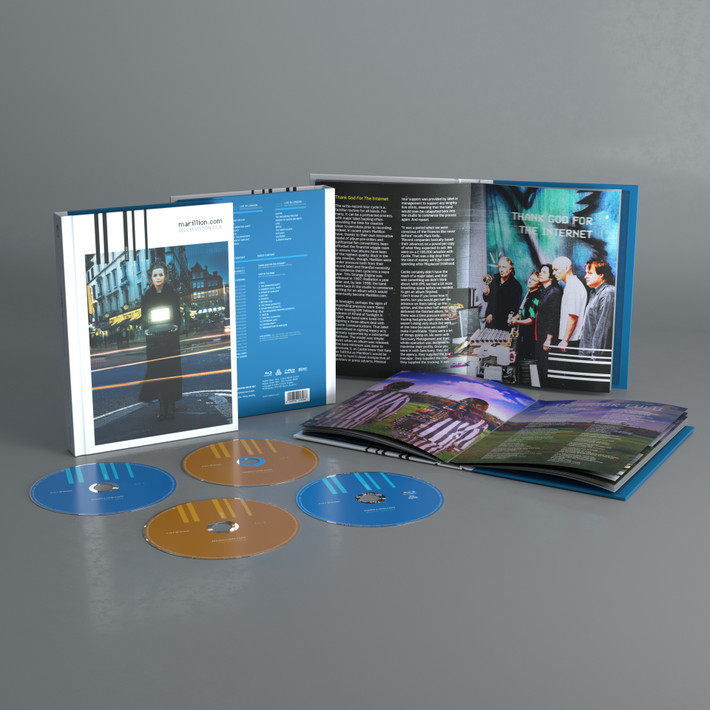 PRE-ORDER - Marillion 'Marillion.com' 3CD & Blu-ray - RELEASE DATE 19th June 2026