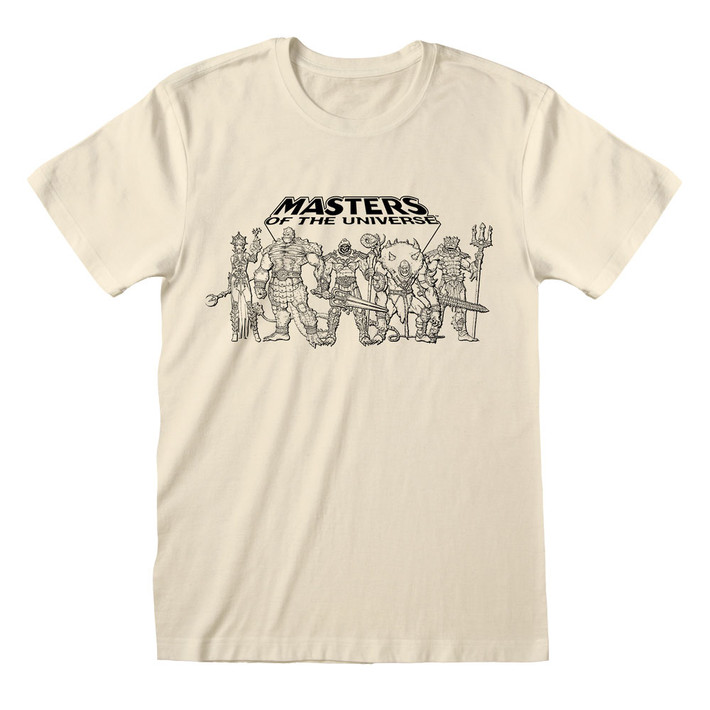 He-Man & The Masters Of The Universe 'Villains Group Shot' (Natural) T-Shirt