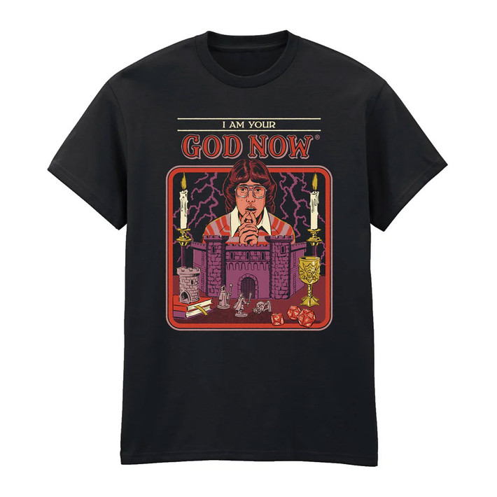 Steven Rhodes 'I Am Your God' (Black) T-Shirt