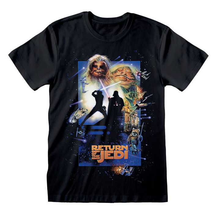 Star Wars 'Return Of The Jedi' (Black) T-Shirt