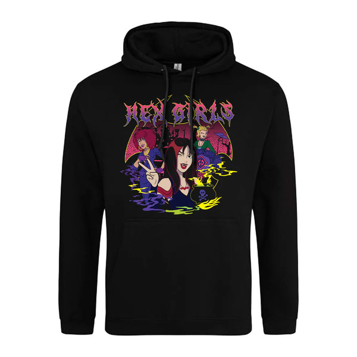 Scooby-Doo 'Hex Girls Cauldron FP' (Black) Pull Over Hoodie