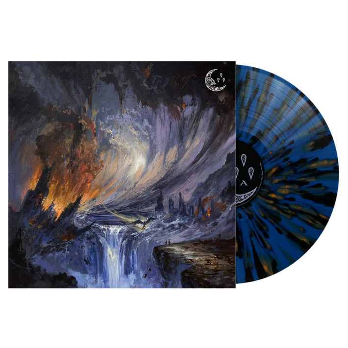 Currents 'All That Follows' LP Blue Black Orange Splatter Vinyl