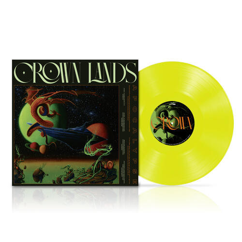 Crown Lands 'Apocalypse' LP Neon Yellow Vinyl