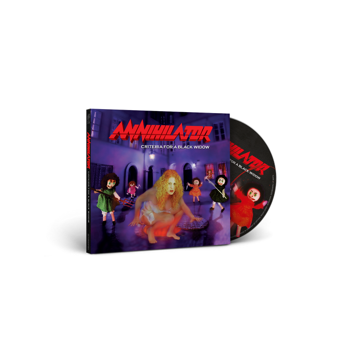 Annihilator 'Criteria For A Black Widow' CD