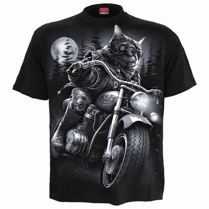 Spiral 'Nine Lives' (Black) T-Shirt