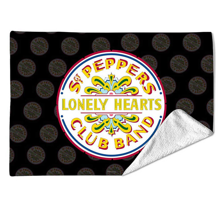 The Beatles 'Sgt Pepper' Sherpa Fleece Blanket