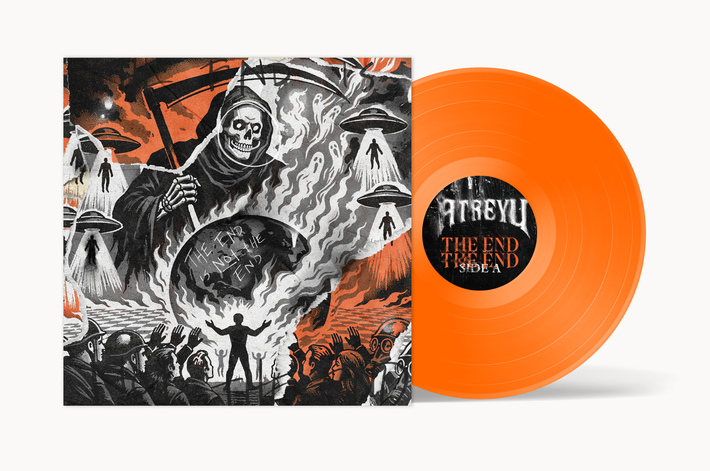 Atreyu 'The End Is Not The End' LP Orange Vinyl