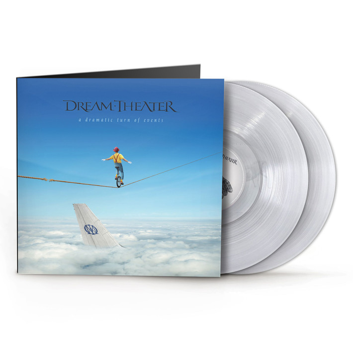 Dream Theater 'A Dramatic Turn of Events' 2LP Clear Vinyl
