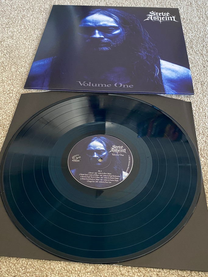 PRE-ORDER - Steve Asheim 'Volume One' LP Transparent Blue Vinyl RELEASE DATE 20th April 2026