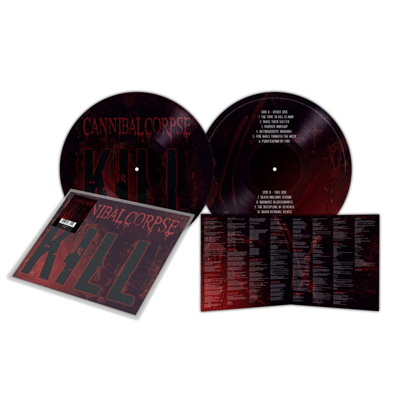 Cannibal Corpse 'Kill' LP Picture Disc Vinyl